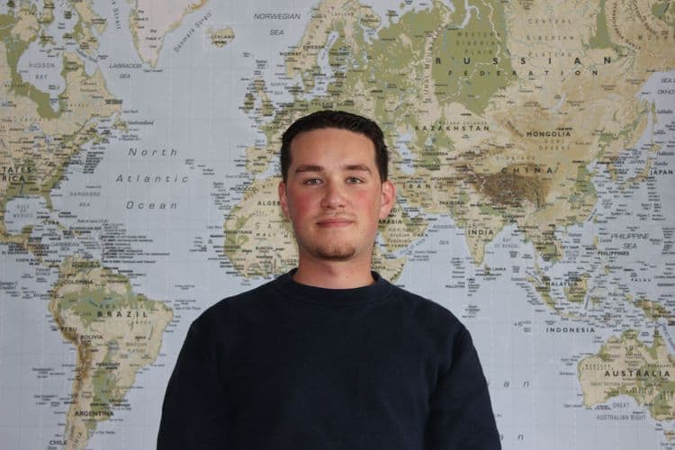 Porträt von Jonas Van der Beken